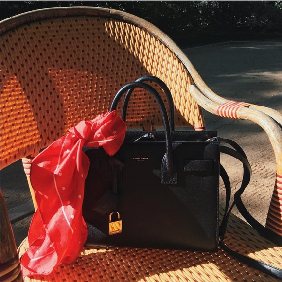 Saint Laurent Handbags - Saint Laurent small sac de jour in grained leather